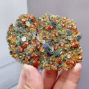 Natural Garnet comes from Yunxiaotongbei,Fujian 85*60*10MM - image 3