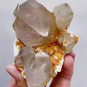 Natural Garnet & Smoky Quartz, Mineral Specimen:Fujian,China (75*65*65mm) - image 4