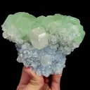 Natural Geen Fluorite and Calcite, Mineral Specimen:Fujian,China (125*95*65MM) - image 5