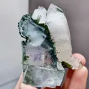 Natural Glassy Fluorite and Quartz coexist comes from Yaogangxian,Hunan 50*20*55MM - image 2