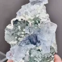 Natural Glassy Fluorite comes from Zhejiang,China 45*35*70MM - image 1