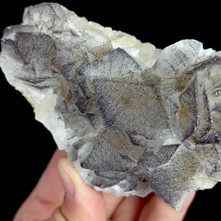 Natural Goethite and Calcite, Mineral Specimen:Daye,Hubei (100*55*30MM) - image 4