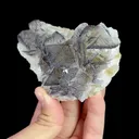 Natural Goethite and Calcite, Mineral Specimen:Daye,Hubei (100*55*30MM) - image 3