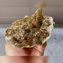 Natural Goethite and Calcite Symbiosis comes from Daye,Hubei 130*115*65MM - image 5