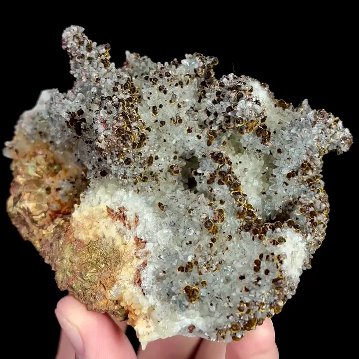 Natural Goethite and Pyrite, Mineral Specimen: Daye,Hubei (95*75*40MM) - image 2