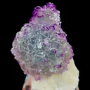 Natural Green and Purple Fluorite, Mineral Specimen:Zhejiang,China (55*75*50MM) - image 5