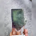 Natural Green and Purple Phantom Fluorite comes from Yaogangxian,Hunan 35*60*25MM - image 2