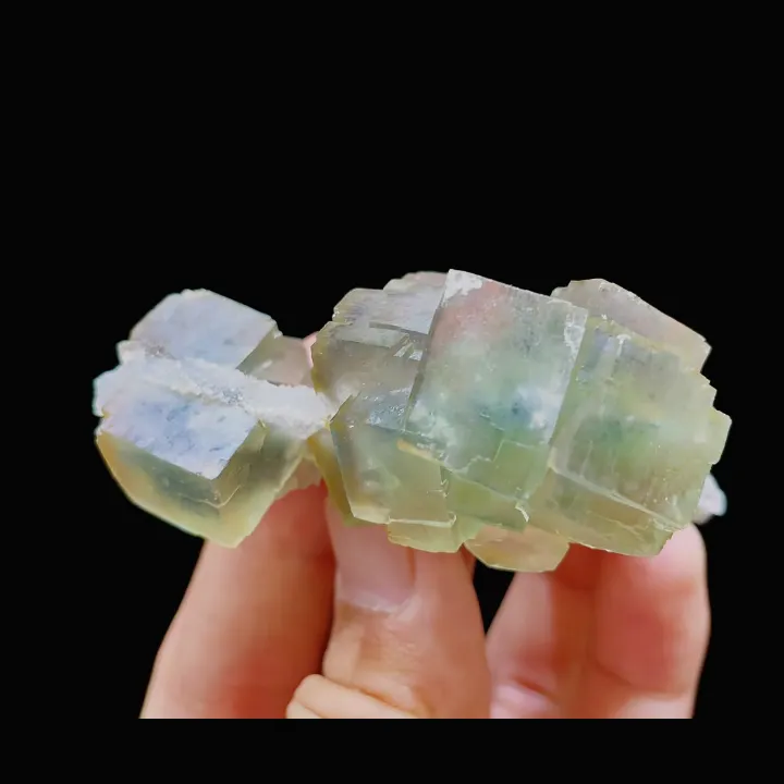 Natural Green Calcite, Mineral Specimen: Xianghualing,Hunan (75*40*30MM) - image 3