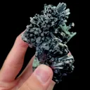 Natural Green Crystal and Black Tourmaline Mineral Specimen,High Quality Specimen,HUANGGANG LIANG,INNER MONGOLIA,CHINA(80*70*54mm) - image 3
