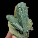 Natural Green Crystal and Calcite Mineral Specimen,High Quality Specimen,HUANGGANG LIANG,INNER MONGOLIA,CHINA(75*100*56mm) - image 1