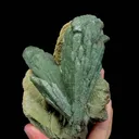 Natural Green Crystal and Calcite Mineral Specimen,High Quality Specimen,HUANGGANG LIANG,INNER MONGOLIA,CHINA(75*100*56mm) - image 4