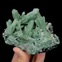 Natural Green Crystal and Ilvaite,Cluster Mineral Specimen:NEIMENGGU (105*70*80mm) - image 1
