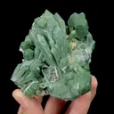 Natural Green Crystal and Quartz,Cluster Mineral Specimen:NEIMENGGU (90*65*70mm) - image 1