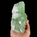 Natural Green Cube Fluorite and Calcite, Mineral Specimen:Xianghualing,Hunan (115*130*90MM) - image 3