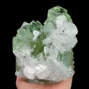 Natural Green Cube Fluorite and Calcite, Mineral Specimen:Xianghualing,Hunan (115*130*90MM) - image 4