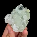 Natural Green Cube Fluorite and Calcite, Mineral Specimen:Xianghualing,Hunan (65*60*40MM) - image 5