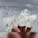 Natural Green Cube Fluorite and Quartz Symbiosis comes from Zhejiang,China 110*65*35MM - image 2