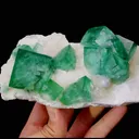 Natural Green Cube Fluorite comes from Madagascar 135*75*50MM - image 3