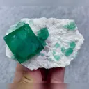Natural Green Cube Fluorite comes from Madagascar 80*50*35MM - image 4