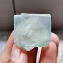 Natural Green Cube Fluorite comes from Yaogangxian,Hunan 25*20*30MM - image 1