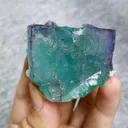 Natural Green Cube Fluorite comes from Yaogangxian,Hunan 45*40*35MM - image 4