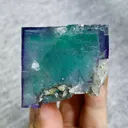 Natural Green Cube Fluorite comes from Yaogangxian,Hunan 45*40*35MM - image 7