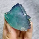Natural Green Cube Fluorite comes from Yaogangxian,Hunan 45*40*35MM - image 3