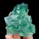 Natural Green Cube Fluorite, Mineral Specimen: Fujian,China (60*70*25MM) - image 5