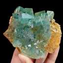 Natural Green Cube Fluorite, Mineral Specimen: Inner Mongolia,China (80*70*35MM) - image 3