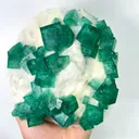 Natural Green Cube Fluorite, Mineral Specimen: Madagascar (150*140*60MM) - image 4