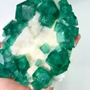Natural Green Cube Fluorite, Mineral Specimen: Madagascar (150*140*60MM) - image 3