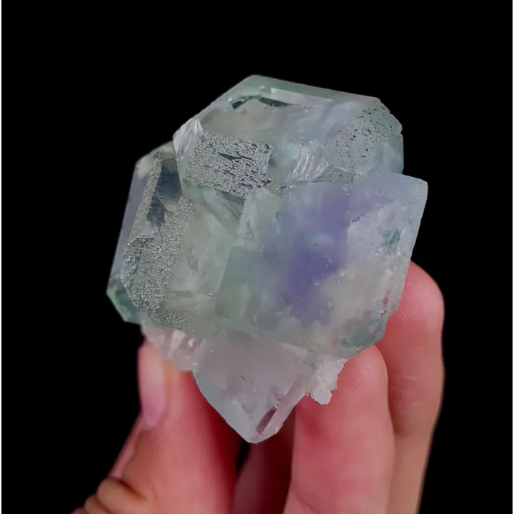 Natural Green Cube Fluorite, Mineral Specimen: Xianghualing,Hunan (60*45*35MM) - image 4