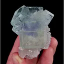 Natural Green Cube Fluorite, Mineral Specimen: Xianghualing,Hunan (60*45*35MM) - image 1