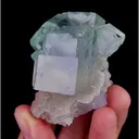 Natural Green Cube Fluorite, Mineral Specimen: Xianghualing,Hunan (60*45*35MM) - image 2