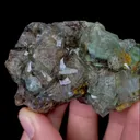 Natural Green Cube Fluorite, Mineral Specimen:Huangshaping,Hunan (55*45*20MM) - image 4