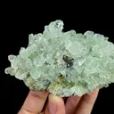 Natural Green Cube Fluorite, Mineral Specimen:Xianghualing,Hunan (100*70*40MM) - image 4