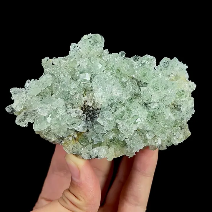 Natural Green Cube Fluorite, Mineral Specimen:Xianghualing,Hunan (100*70*40MM) - image 3