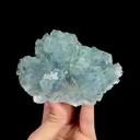 Natural Green Cube Fluorite, Mineral Specimen:Xianghualing,Hunan (115*80*45MM) - image 4