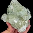Natural Green Cube Fluorite, Mineral Specimen:Xianghualing,Hunan (115*90*90MM) - image 6