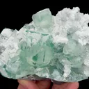 Natural Green Cube Fluorite, Mineral Specimen:Xianghualing,Hunan (115*95*70MM) - image 2