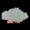 Natural Green Cube Fluorite, Mineral Specimen:Xianghualing,Hunan (145*65*50MM) - image 2