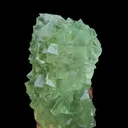 Natural Green Cube Fluorite, Mineral Specimen:Xianghualing,Hunan (200*120*60MM) - image 3