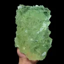 Natural Green Cube Fluorite, Mineral Specimen:Xianghualing,Hunan (200*120*60MM) - image 4