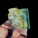 Natural Green Cube Fluorite, Mineral Specimen:Xianghualing,Hunan (35*30*30MM) - image 3