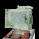 Natural Green Cube Fluorite, Mineral Specimen:Xianghualing,Hunan (40*30*35MM) - image 2