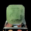 Natural Green Cube Fluorite, Mineral Specimen:Xianghualing,Hunan (45*40*35MM) - image 4