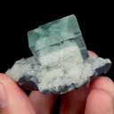 Natural Green Cube Fluorite, Mineral Specimen:Xianghualing,Hunan (50*50*30MM) - image 5