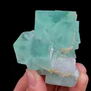 Natural Green Cube Fluorite, Mineral Specimen:Xianghualing,Hunan (50*55*30MM) - image 4