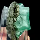 Natural Green Cube Fluorite, Mineral Specimen:Xianghualing,Hunan (75*45*40MM) - image 3