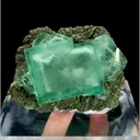 Natural Green Cube Fluorite, Mineral Specimen:Xianghualing,Hunan (75*45*40MM) - image 5